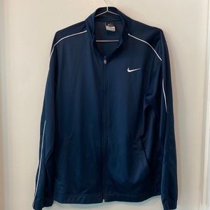 Navy Nike Dri-Fit Track Jacket